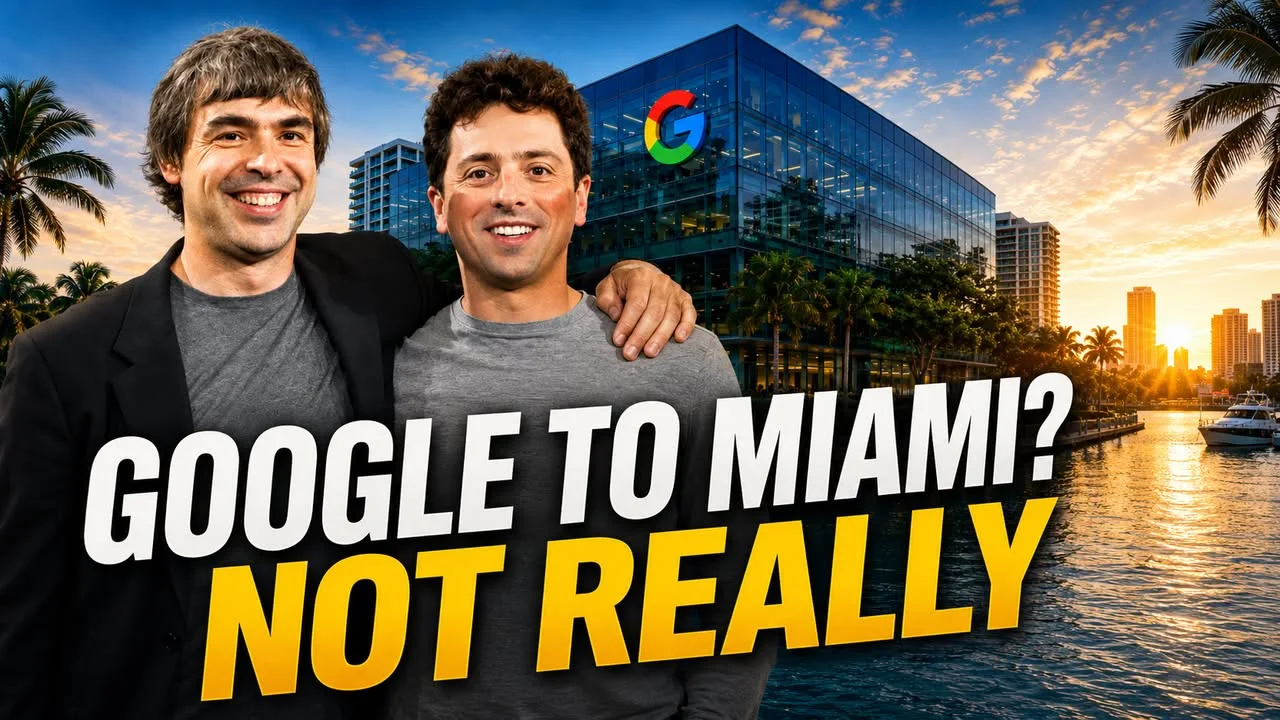 Google's Miami Office Isn't About Google - It's About Larry Page and Sergey Brin's Tax Paperwork
