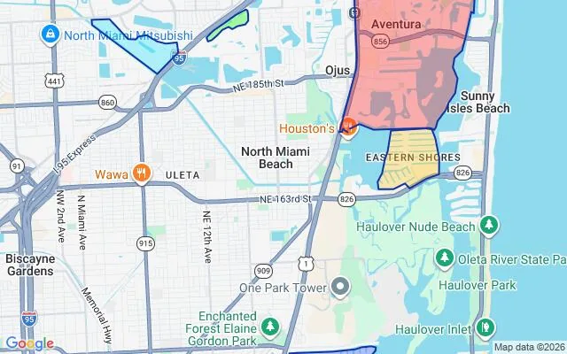Interactive map preview