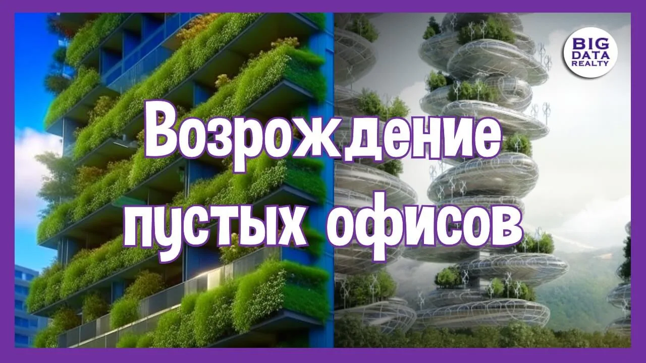 Возрождение пустых офисов Майами: квартиры или вертикальные фермы?