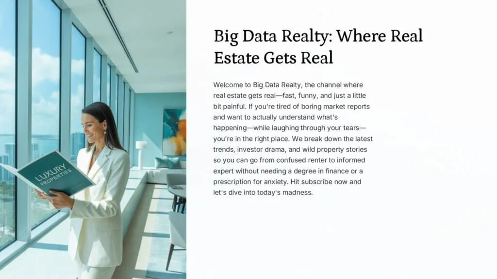 Why Is Everyone Freaking Out About Real Estate Right Now?