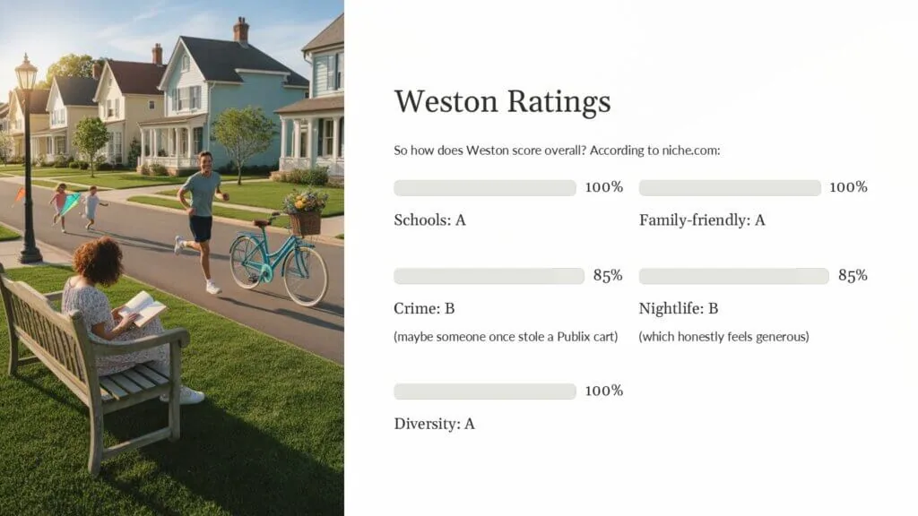 WESTON, FL – Suburban Paradise or Polished Prison?