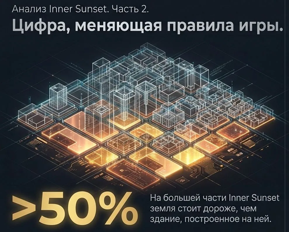 Inner Sunset: почему стоимость земли меняет весь разговор о недвижимости района