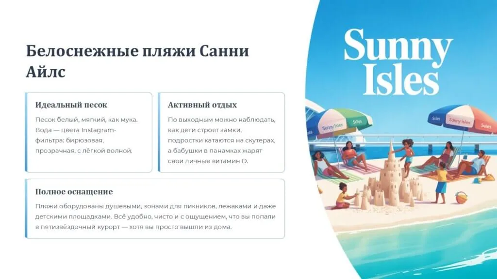 Жить в Sunny Isles: роскошь, пальмы и борщ за углом!