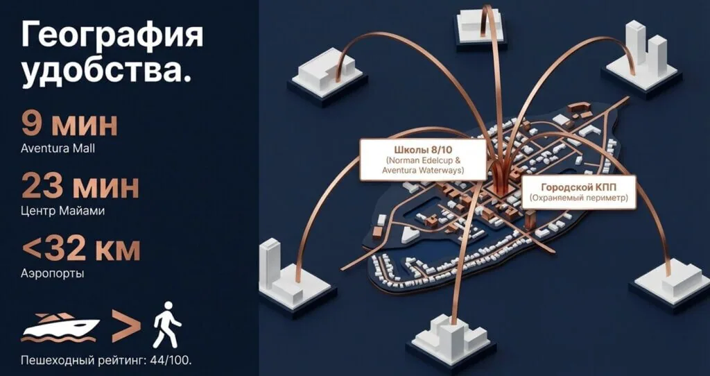Истерн-Шорс: почему этот район в Норт-Майами-Бич на самом деле продаёт не дома, а землю у воды