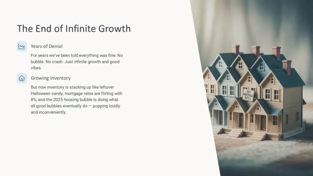 The Housing Bubble Just Popped — And No One’s Ready for What’s Coming