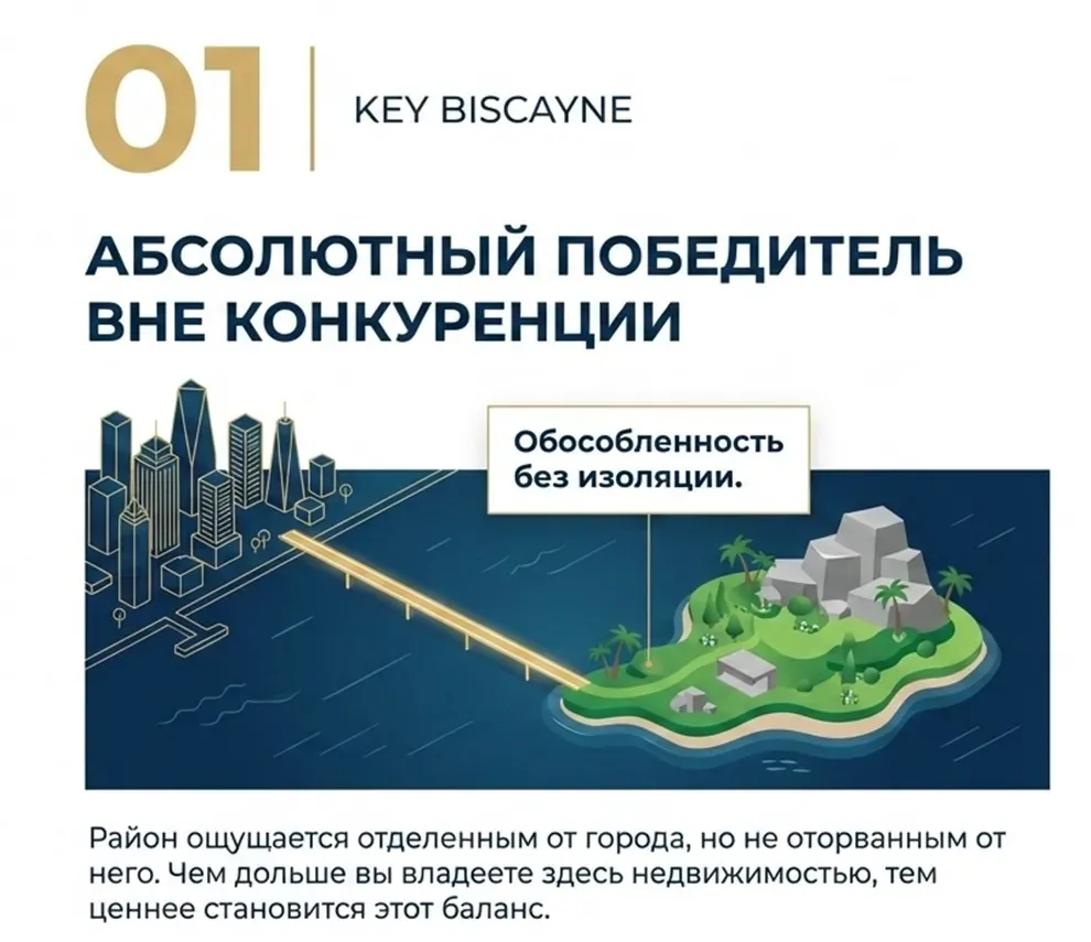 Лучшие районы Майами, если ваш второй дом может стать ОСНОВНЫМ.