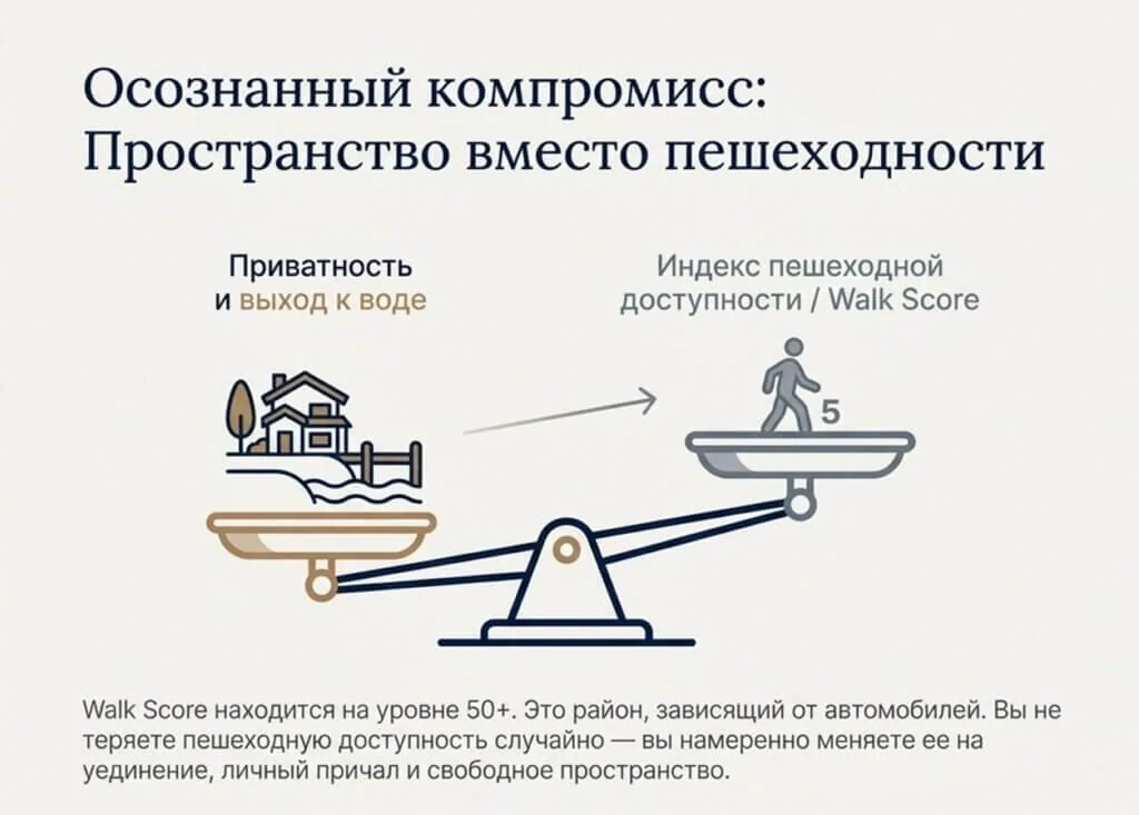 Кистоун-Пойнт в Майами: недооценённый waterfront-район, где главную ставку делают не на дом, а на землю