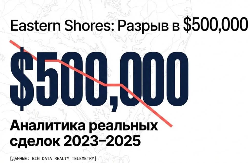 Eastern Shores: что данные о сделках говорят о реальной цене домов у воды